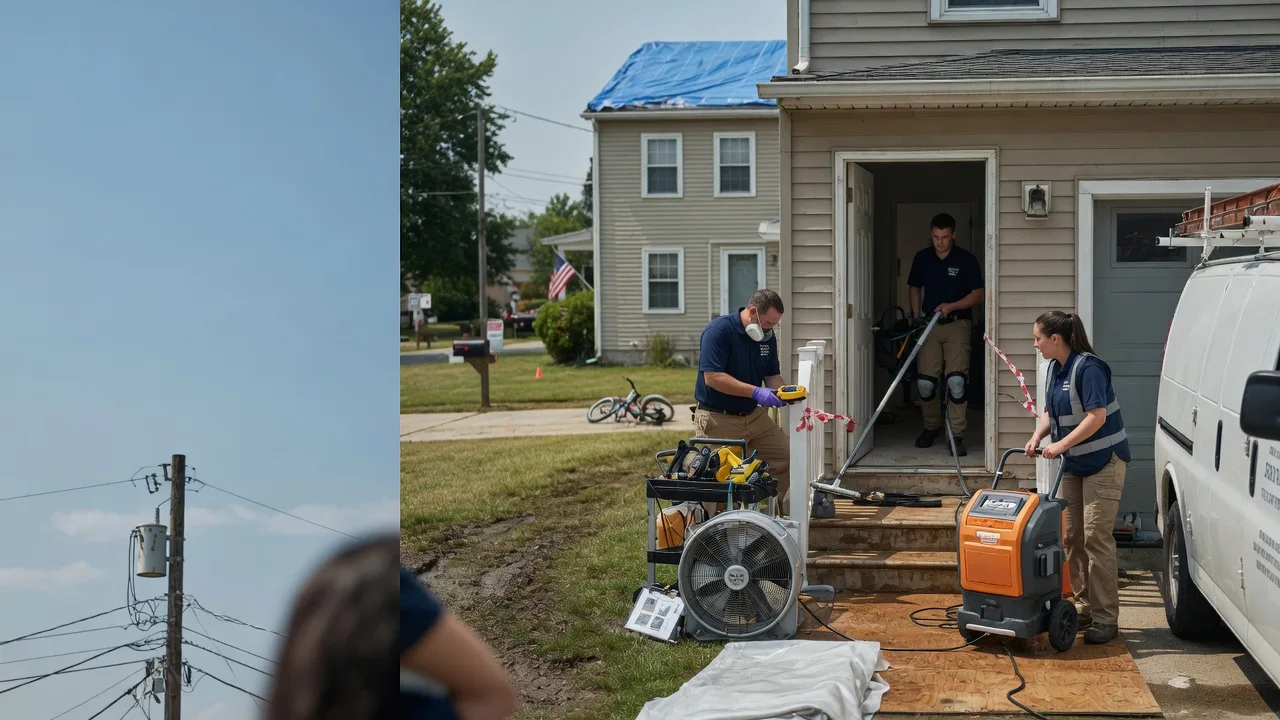 Water Damage Repair in Cromona, KY near me